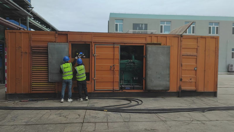 台江如何检查柴油发电机组的机油油位?